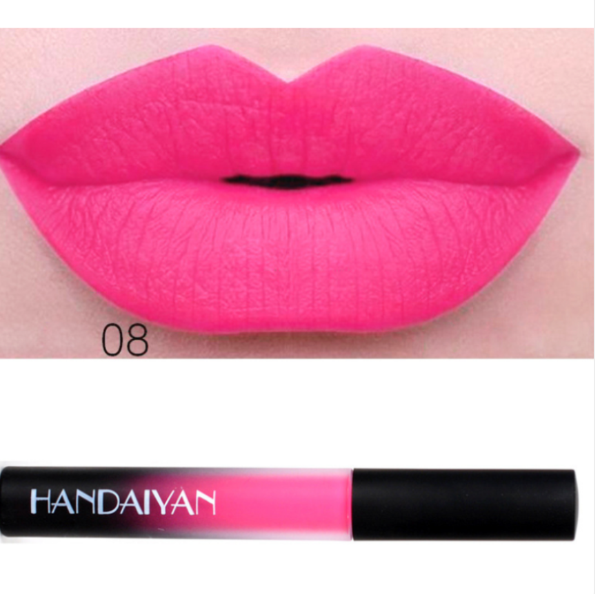 Matte Liquid Lipstick - pitkäkestoinen, ei-siirtyvä huulipuna - Kirkkaan vaaleanpunainen