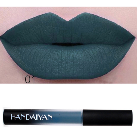 Matte Liquid Lipstick - pitkäkestoinen, ei-siirtyvä huulipuna - Sininen